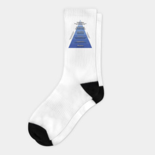 Dressage Traditional Training Pyramid Socks