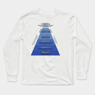 Dressage Traditional Training Pyramid Long Sleeve T-Shirt