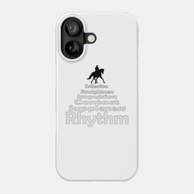 Dressage Training Pyramid Phone Case by DickinsonDesign