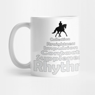 Dressage Training Pyramid Mug
