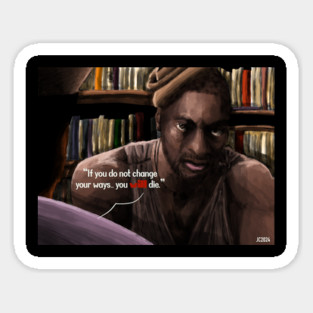 Oz - "Change Your Ways" Simon Adebisi portrait (digital) Magnet