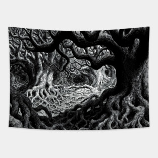 eclipse forest Tapestry