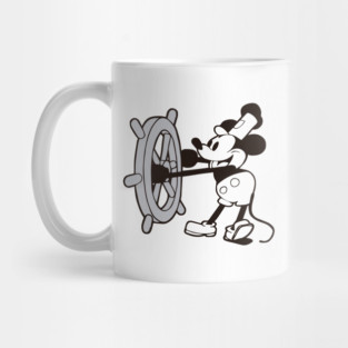 Steamboat Willie (Print front and back) Mug