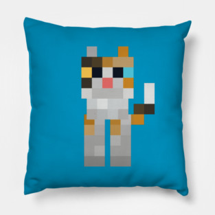 Minecraft Calico Cat Pillow