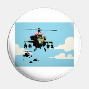 Banksy Pin