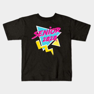 2020 Seniors - Class of 2020 80s Edition Kids T-Shirt