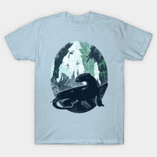 Night Fury (How to Train Your Dragon) T-Shirt