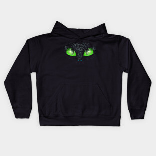 Night Fury Eyes (How to Train Your Dragon) Kids Hoodie