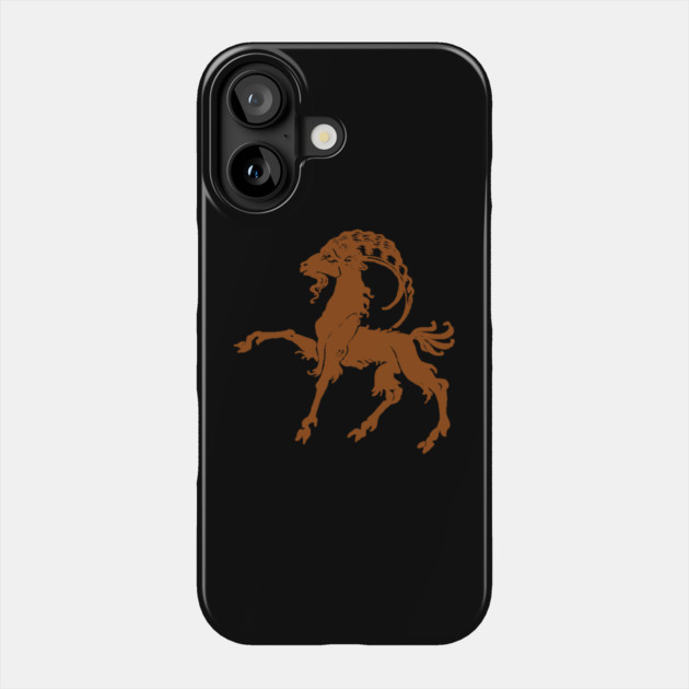 Capricorn Phone Case by DonWillisJrArt