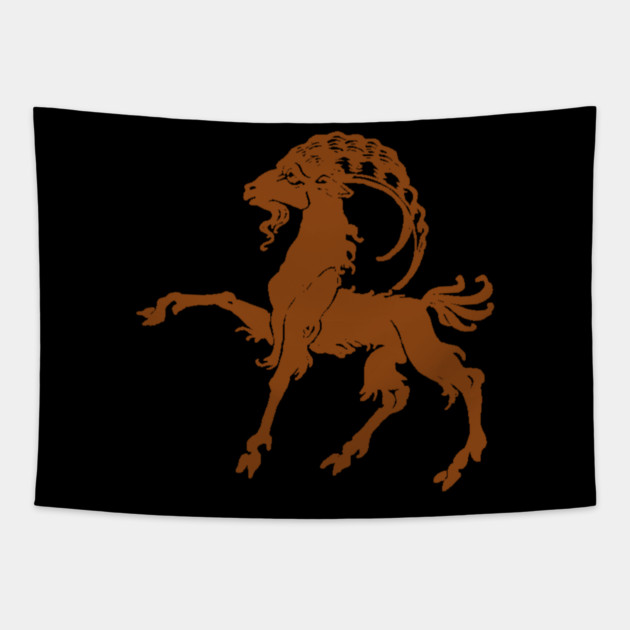 Capricorn Tapestry by DonWillisJrArt