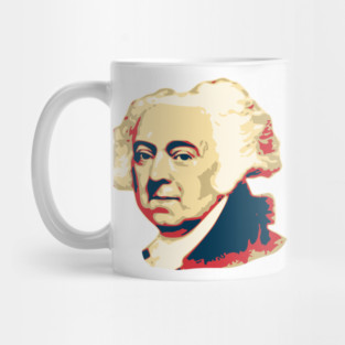 John Adams Pop Art Mug