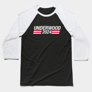 Vote Underwood 2024 Baseball T-Shirt