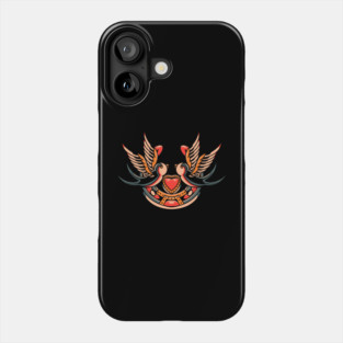 love swallow tattoo Phone Case