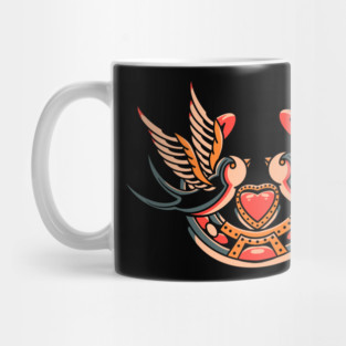 love swallow tattoo Mug
