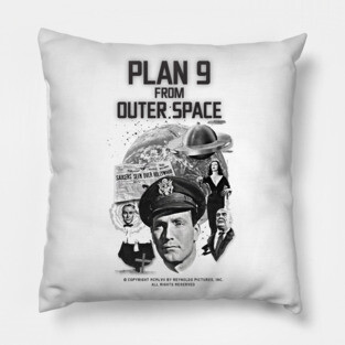 Plan 9 From Outer Space Pillow