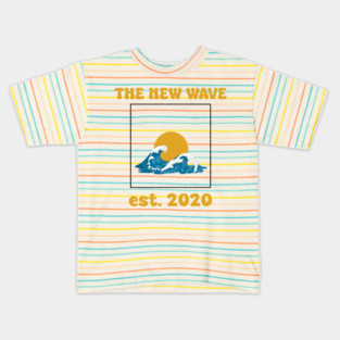 The New Wave Portrait Kids T-Shirt