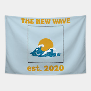The New Wave Portrait Tapestry