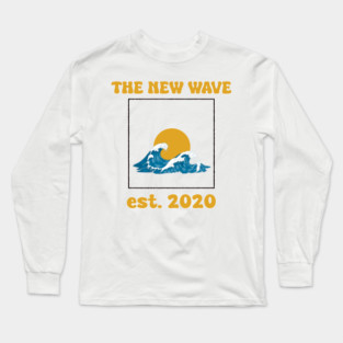 The New Wave Portrait Long Sleeve T-Shirt