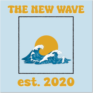The New Wave Portrait Posters and Art