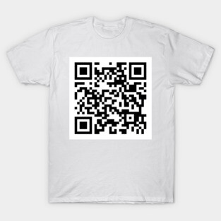 Wet fart QR code joke meme T-Shirt