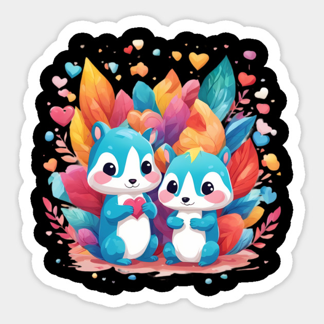 Squirrel Cuteness Magnet by animegirlnft