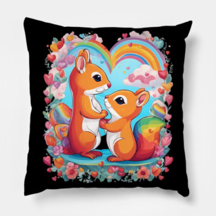 Best Friend Squirrel Pillow