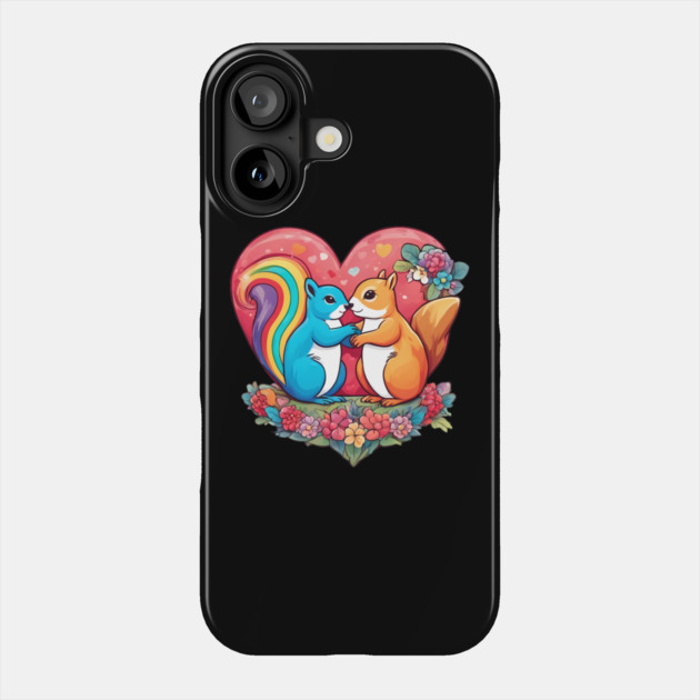 Squirrel Lover Phone Case by animegirlnft