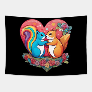 Squirrel Lover Tapestry