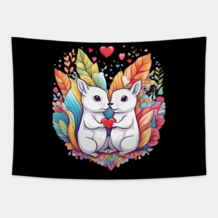Cute Squirrel Tapestry