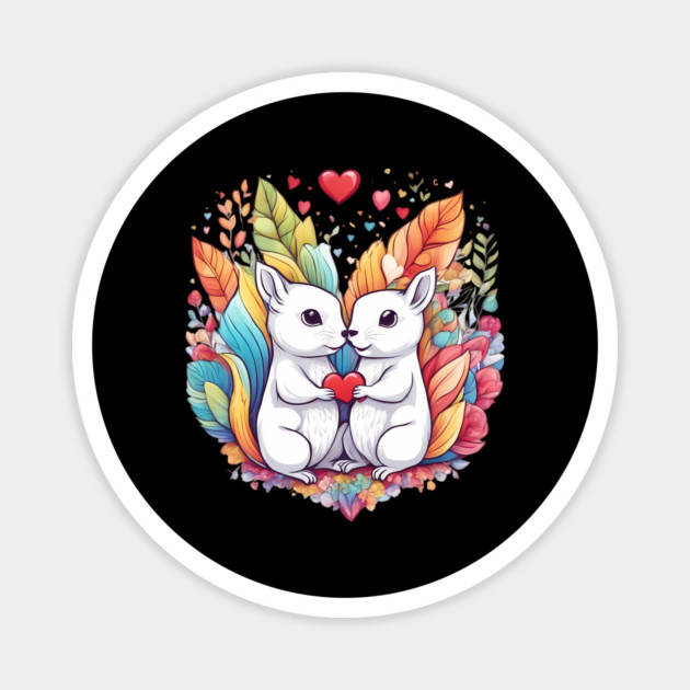 Cute Squirrel Magnet by animegirlnft