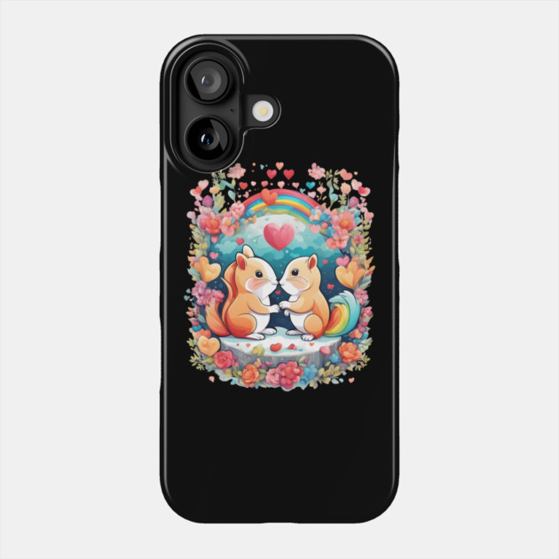 Funny Squirrel Phone Case by animegirlnft