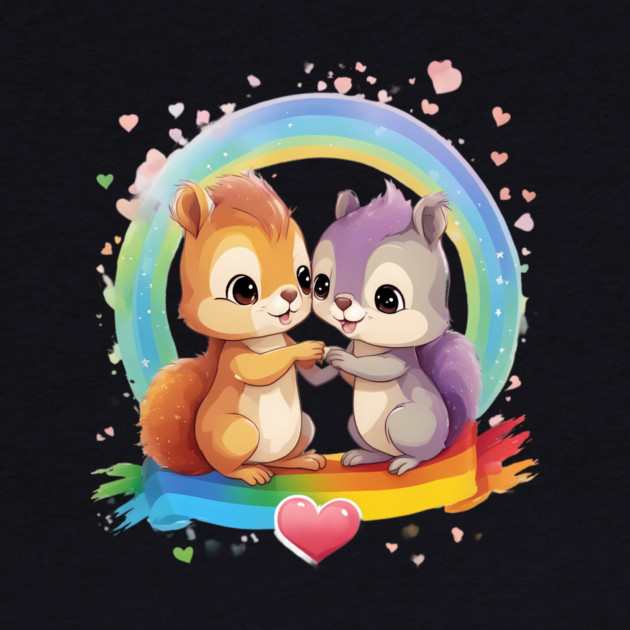 Valentine Squirrel by animegirlnft