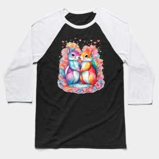 Forever in my Heart Squirrel Baseball T-Shirt