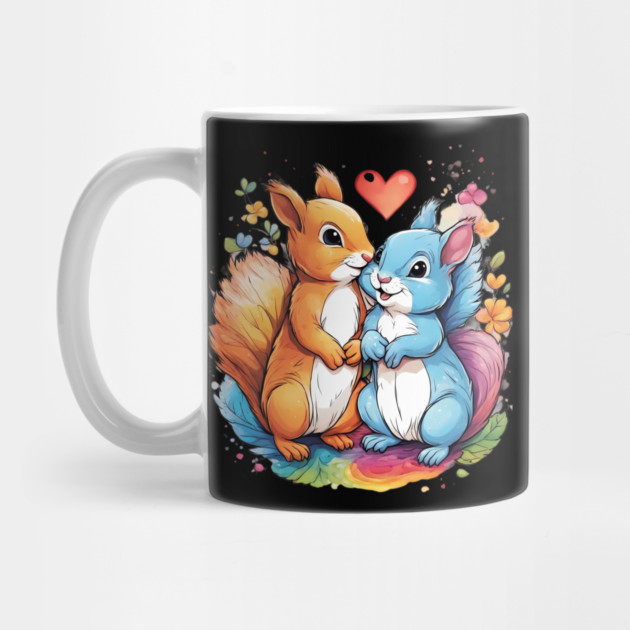 Squirrel Romance by animegirlnft