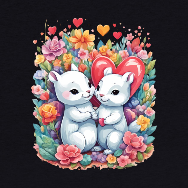 Baby Squirrel Love by animegirlnft