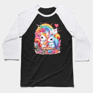 Loving You Squirrel Baseball T-Shirt
