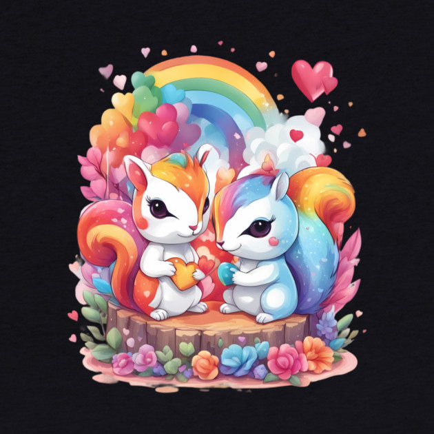 Loving You Squirrel by animegirlnft