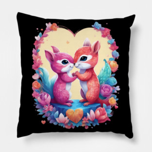 Cartoon Squirrel Pillow