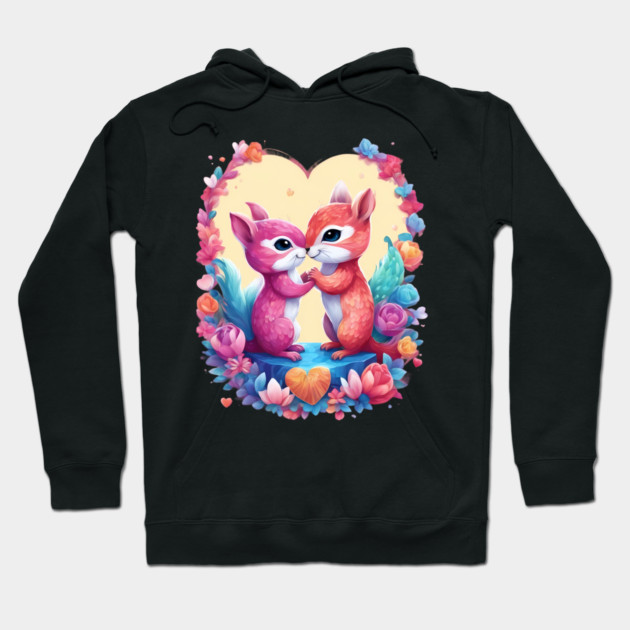 Cartoon Squirrel Hoodie by animegirlnft