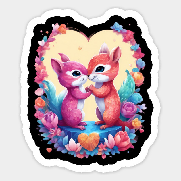 Cartoon Squirrel Sticker by animegirlnft