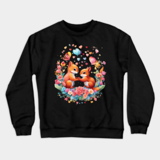 Best Buddy Squirrel Crewneck Sweatshirt