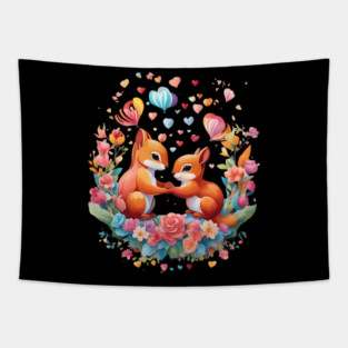 Best Buddy Squirrel Tapestry