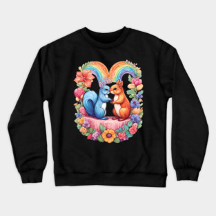 Unconditional Love Squirrel Crewneck Sweatshirt