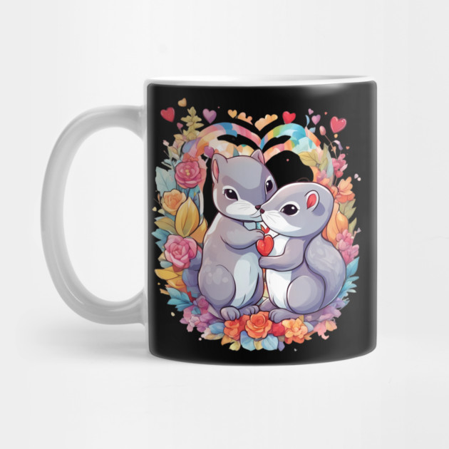 Best friends Forever Squirrel by animegirlnft