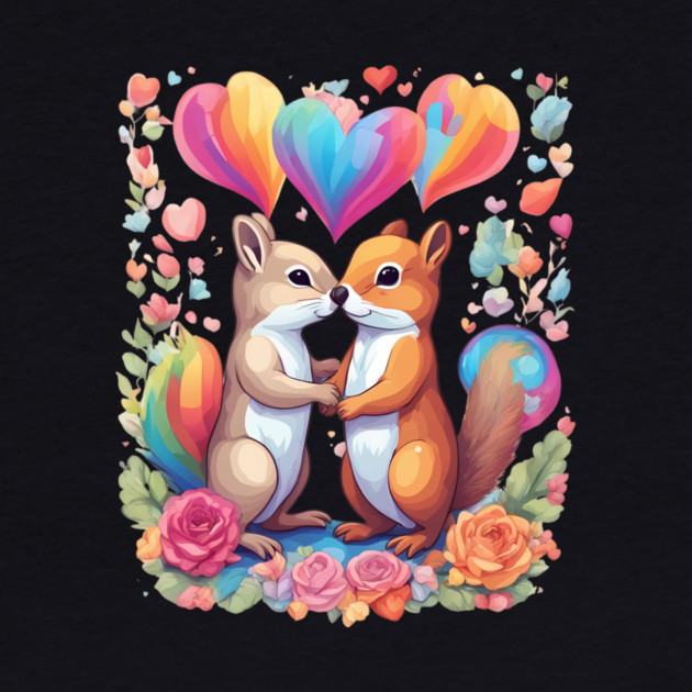 Squirrel Couples by animegirlnft