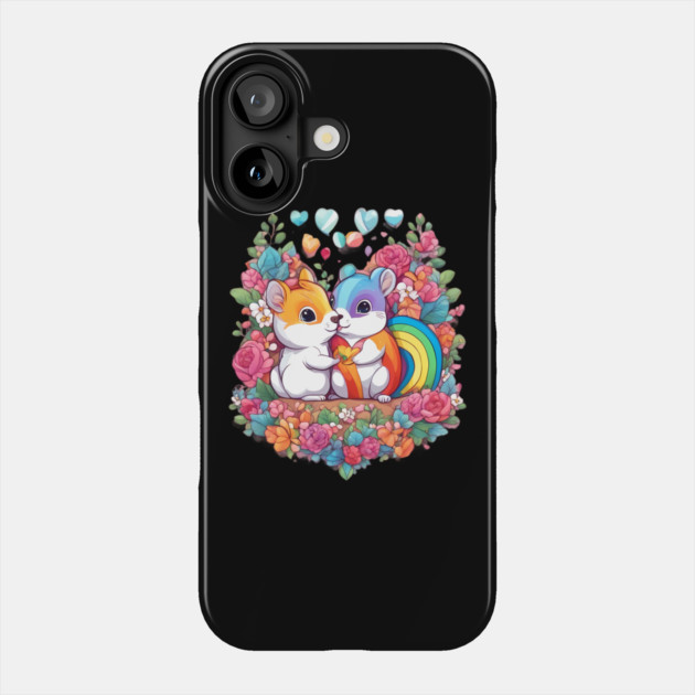 Little Baby Squirrel Phone Case by animegirlnft