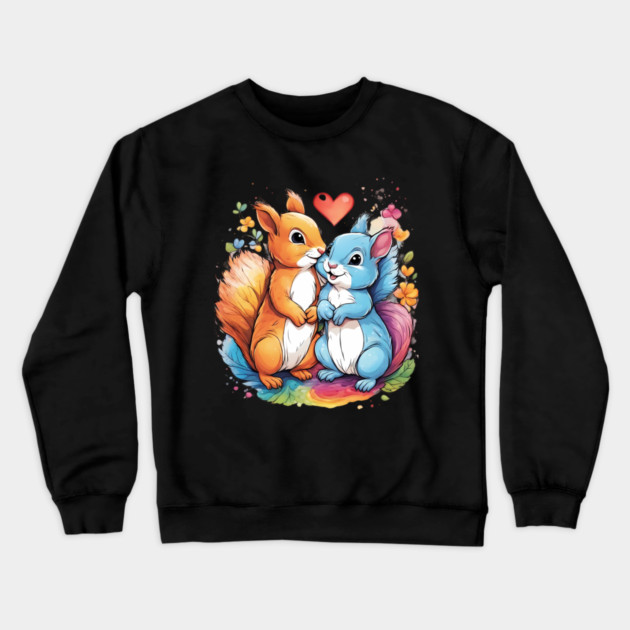 Kindness is Everything Squirrel Crewneck Sweatshirt by animegirlnft