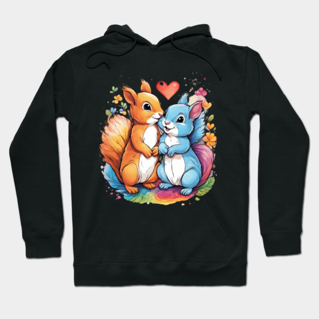 Kindness is Everything Squirrel Hoodie by animegirlnft