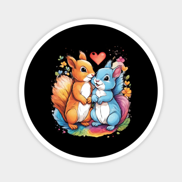 Kindness is Everything Squirrel Magnet by animegirlnft