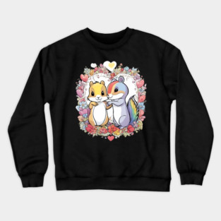 Forever Friends Squirrel Crewneck Sweatshirt